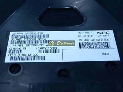 10 pcs 2SC5508 npn silicon rf transistor nec