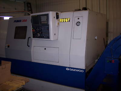 2001 daewoo doosan puma 300C cnc turning center