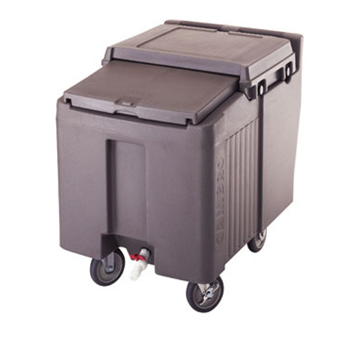Cambro ICS175L-180 ice caddy, 175 lb. capacity, sliding