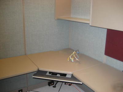 Cubicles haworth office cubicles used modular dallas tx