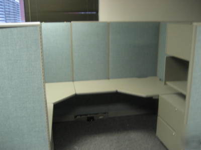 Cubicles haworth office cubicles used modular dallas tx