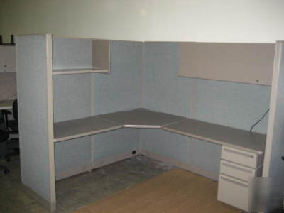 Cubicles haworth office cubicles used modular dallas tx