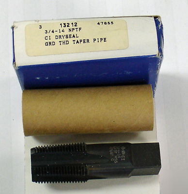 Fastcut dryseal taper pipe tap #13212 3/4