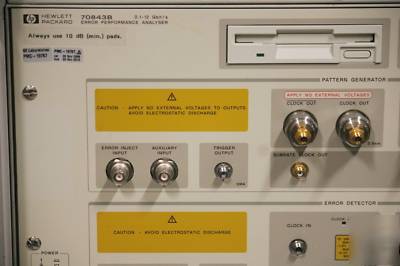 Hp agilent 70843B 12GBIT/s error performance analyzer