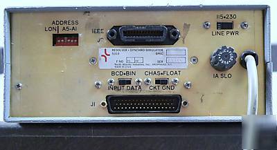 N.a. resolver - synchro simulator 5310