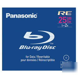 New panasonic 2X bd-re media lm-BE25DE