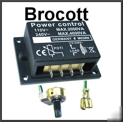 Power voltage speed controller, rheostat - 25AMP