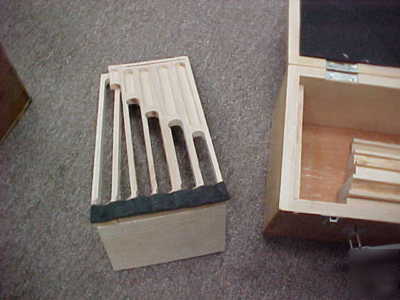 Precision 6 piece outside micrometer set msrp $230.00