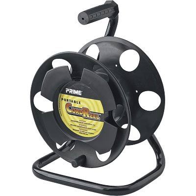 Prime w & c portable cord reel w metal stand # CR003000