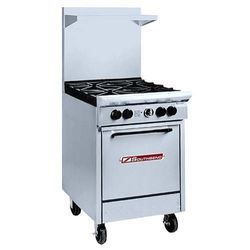 Southbend X324E 4 burner range with spacesaver oven