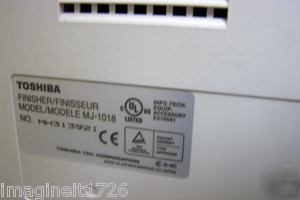 Toshiba e-studio 550 grayscale copier with finisher