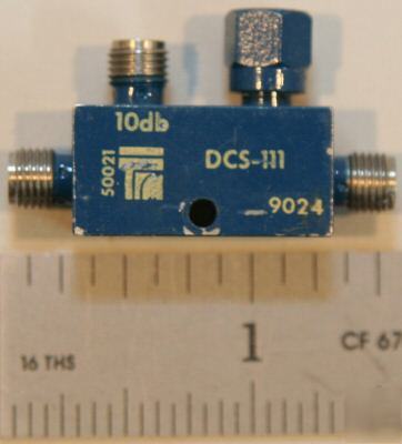 Trm dcs 111 directional coupler 7-18 ghz