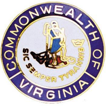 Virginia center emblem