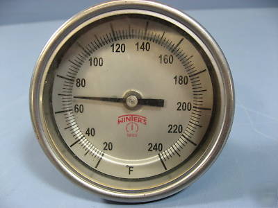 Winter's thermometer range 20 - 240 Â°f -di-