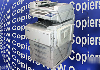  konica minolta 8020 color copier print scan 74K CF2002