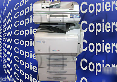  konica minolta 8020 color copier print scan 74K CF2002