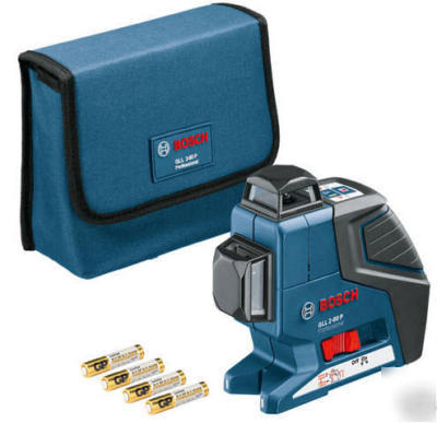 Bosch GLL2-80 dual head horizontal vertical line laser