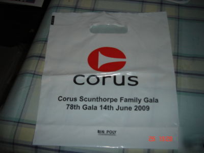 Corus 78TH gala carrier bag - 2009 - mint