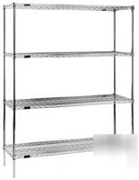 Eagle group wire shelf 21X30 stainless steel qnty: 53