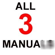Farmall a av & b bn owner parts & service manuals all 3
