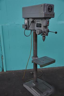 Clausing 15â€ floor model drill press; 1/2