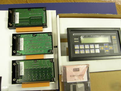 Ge fanuc IC300, OCS100F ocs controller 2X20 display 