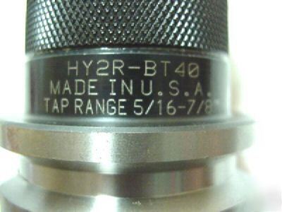 Hy-pro Y2R-bt 40 shank size 2 rigid cnc tap holder