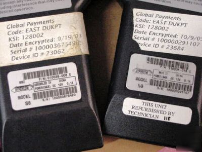 Hypercom S8 pin pads & T7P-t thermal printer lot