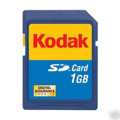 Kodak 1GB secure digital sd KPSD1GBSCS digitalassurance