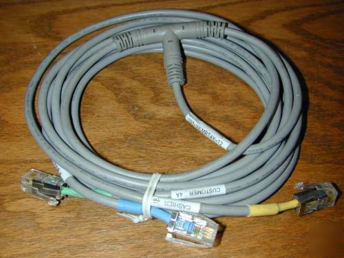 Long cash register dual cash drawer cable splitter RJ11