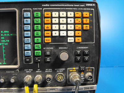 Marconi radio communications test set 2955 r