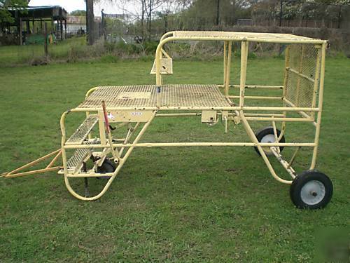 Mobile paint scaffolding hunting aviation rv 7' stand