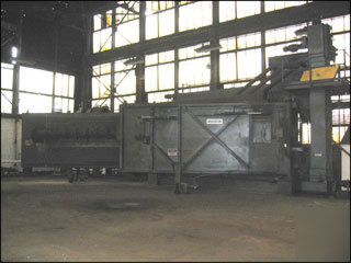 Pangborn cabinet rotoblast machine 