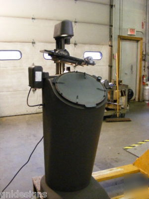 Scherr tumico 22-1500 vertical beam optical comparator 