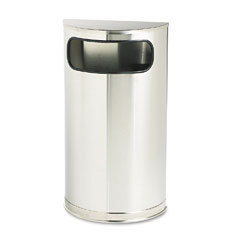 United receptacle designer line firesafe steel half ro