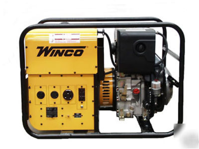 Generator portable - 10.5 hp hatz diesel - 6,000 watt