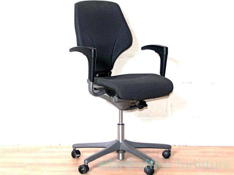 Giroflex G64 orangebox office swivel task chair grey