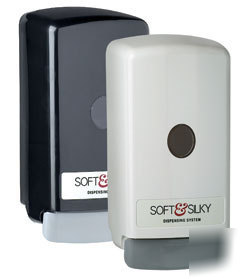 Kutol gra/blk soft&silky hand soap sanitizer dispenser