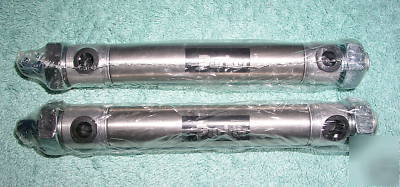 New 2 parker dxpsrms stainless steel air cylinders 