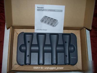 New intermec SF51 4 bay quad charging unit 074646