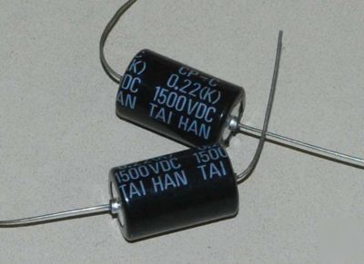 0.2UF 1500V oil capacitor for tube amp ham radio x 2