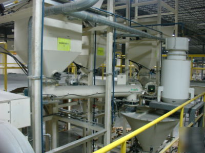Dynamic air ldp 2000 dilute phase conveying & mixing