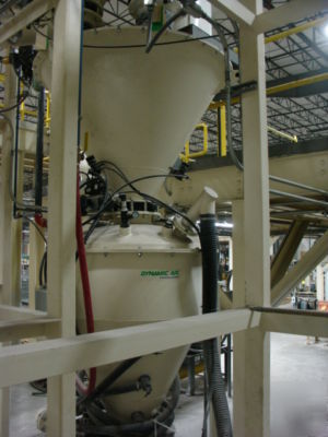 Dynamic air ldp 2000 dilute phase conveying & mixing