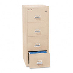 Fireking insulated fourdrawer vertical file