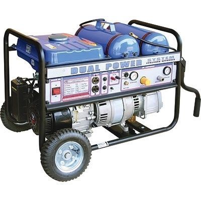 Generator & air compressor combo commercial - 6.5 hp