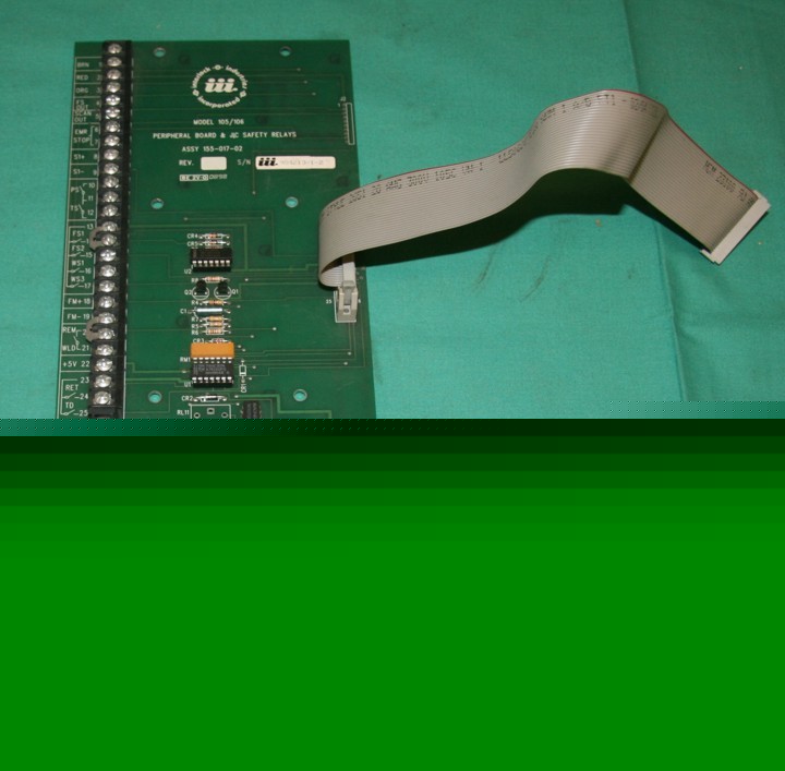 Interlock peripheral board safety relay 105/106 155-017