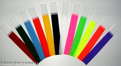 Leg bands for cow id choice of colors lot of 10
