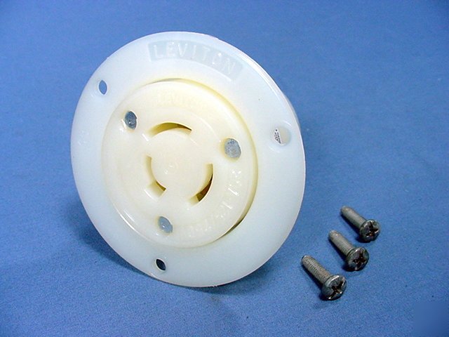 Leviton non-nema locking flanged outlet 125/250V 20A