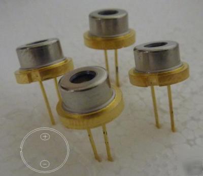 Lot of 4 - 808NM 1000MW 1W burning ir laser diode. usa