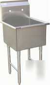 One compartment mop sink - 14IN x 18IN x 18IN